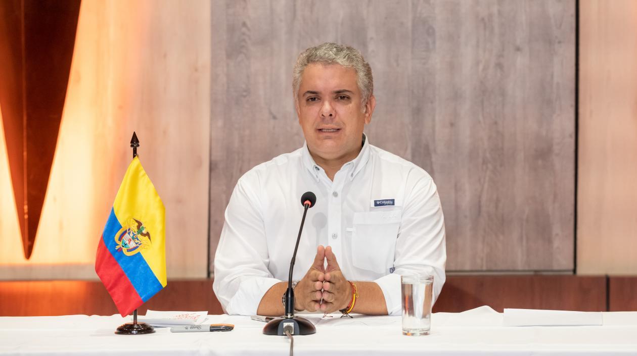 El Presidente de la República, Iván Duque.