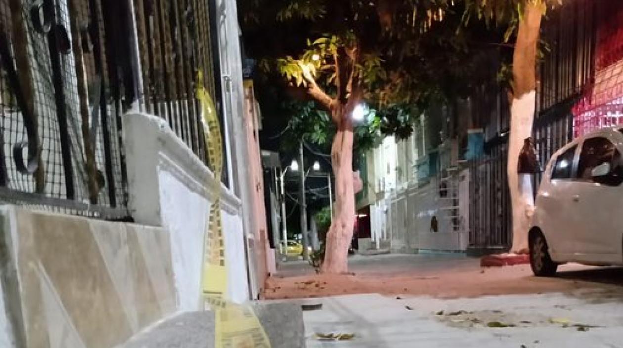 Lugar en donde se presentaron los hechos.