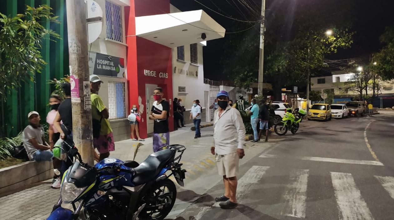 La víctima falleció en el Camino La Manga.