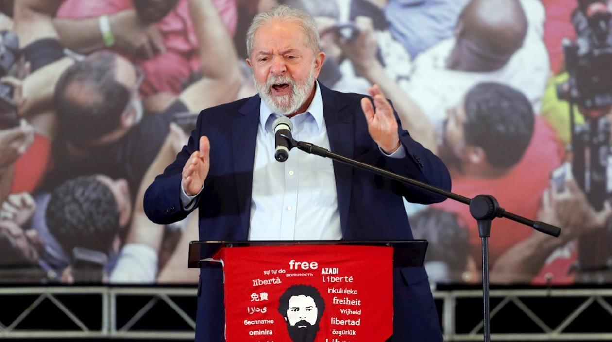 El expresidente brasileño Luiz Inácio Lula da Silva.