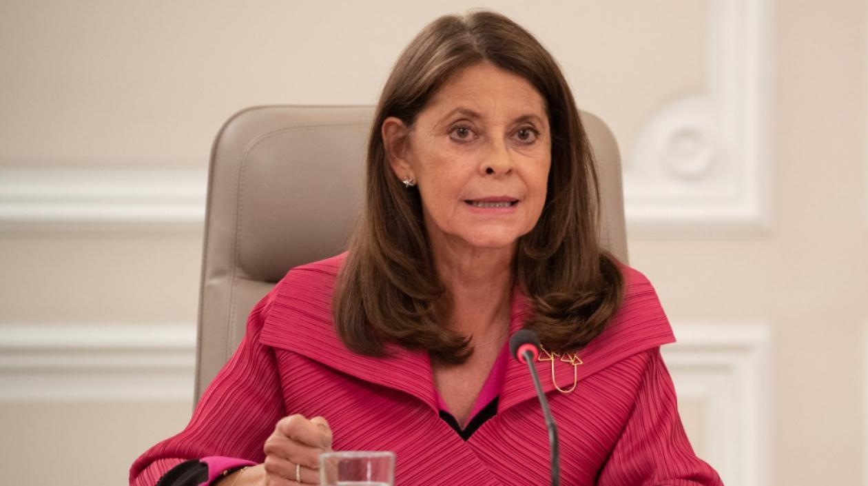 Marta Lucía Ramírez, vicepresidenta de Colombia.