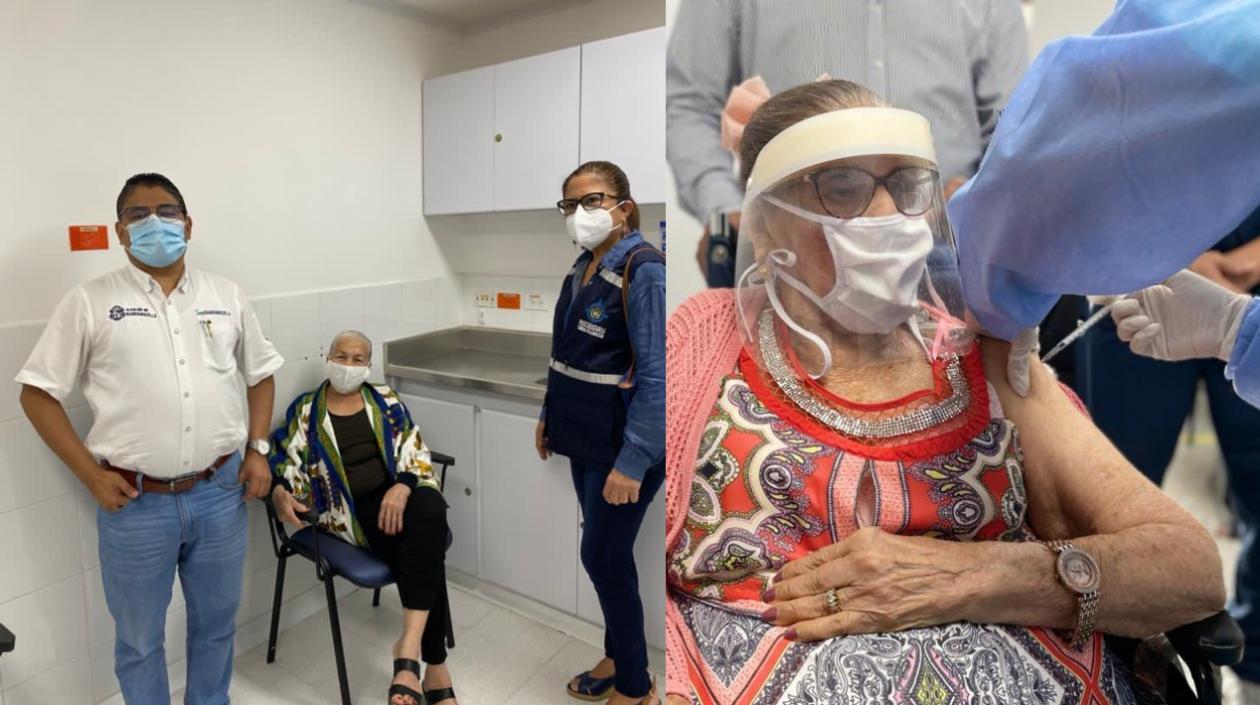 Secretario de Salud supervisa vacunación.