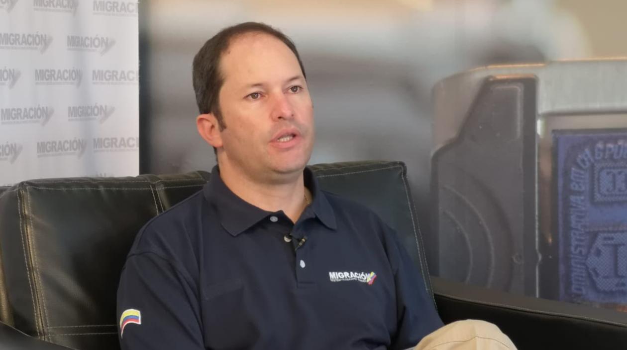Juan Francisco Espinosa, director de Migración Colombia.