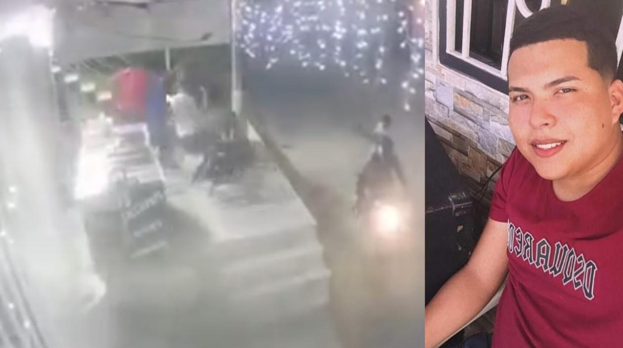 Saider Vásquez Durán fue atacado a bala cuando dialogaba con varias personas. 