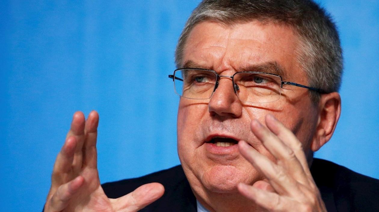 Thomas Bach, presidente del Comité Olímpico Colombiano. 