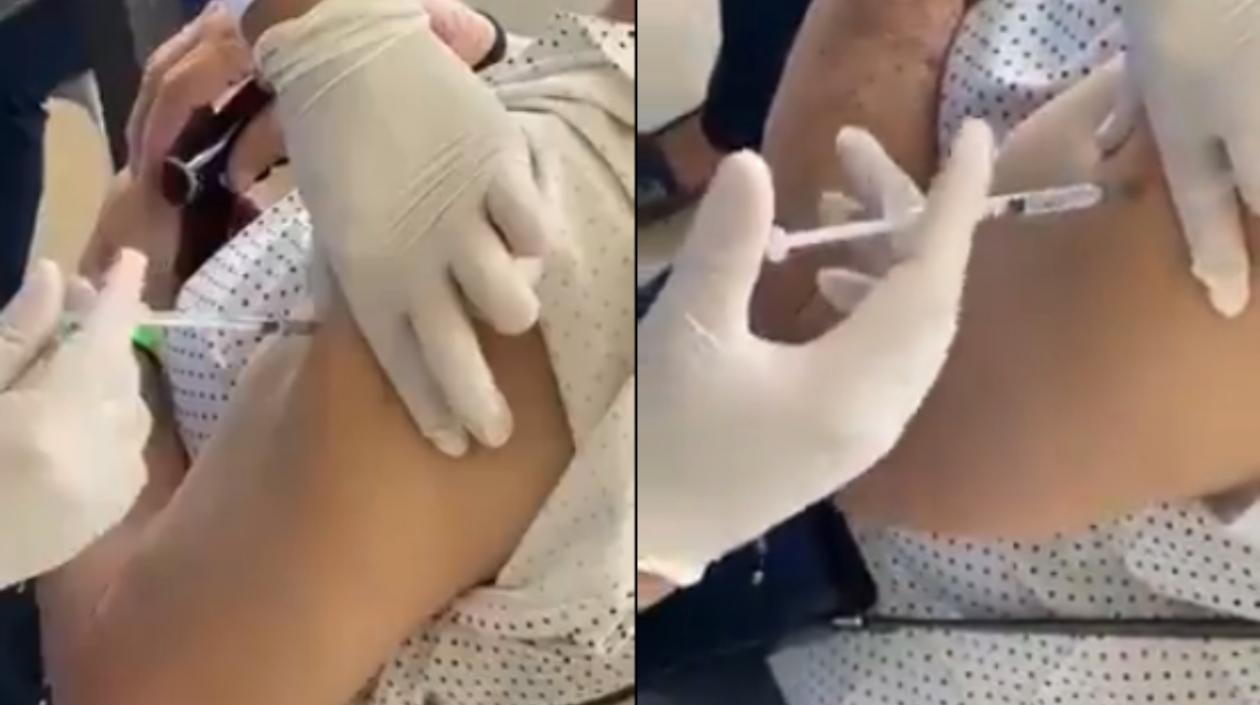 Momento de las dos aplicaciones, la vacía y la real.