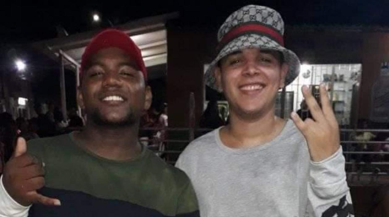 Michael Enrique Orozco Riveros, apodado como ‘El mono’; y Leiner Adolfo Yepez Genes.