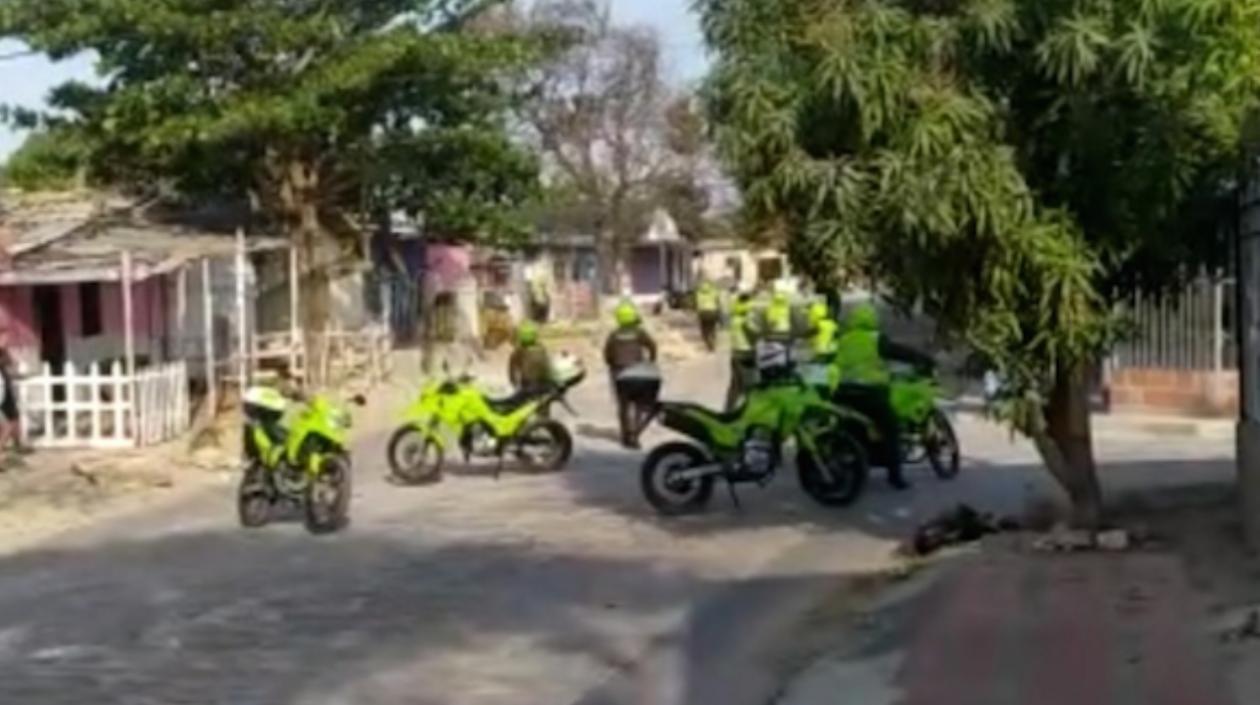 Los policías que estaban en el operativo en la que resultó muerto el reciclador. 