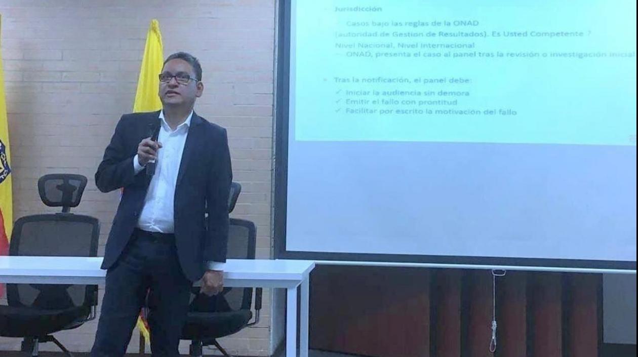 Eduardo De la Ossa, abogado cartagenero. 