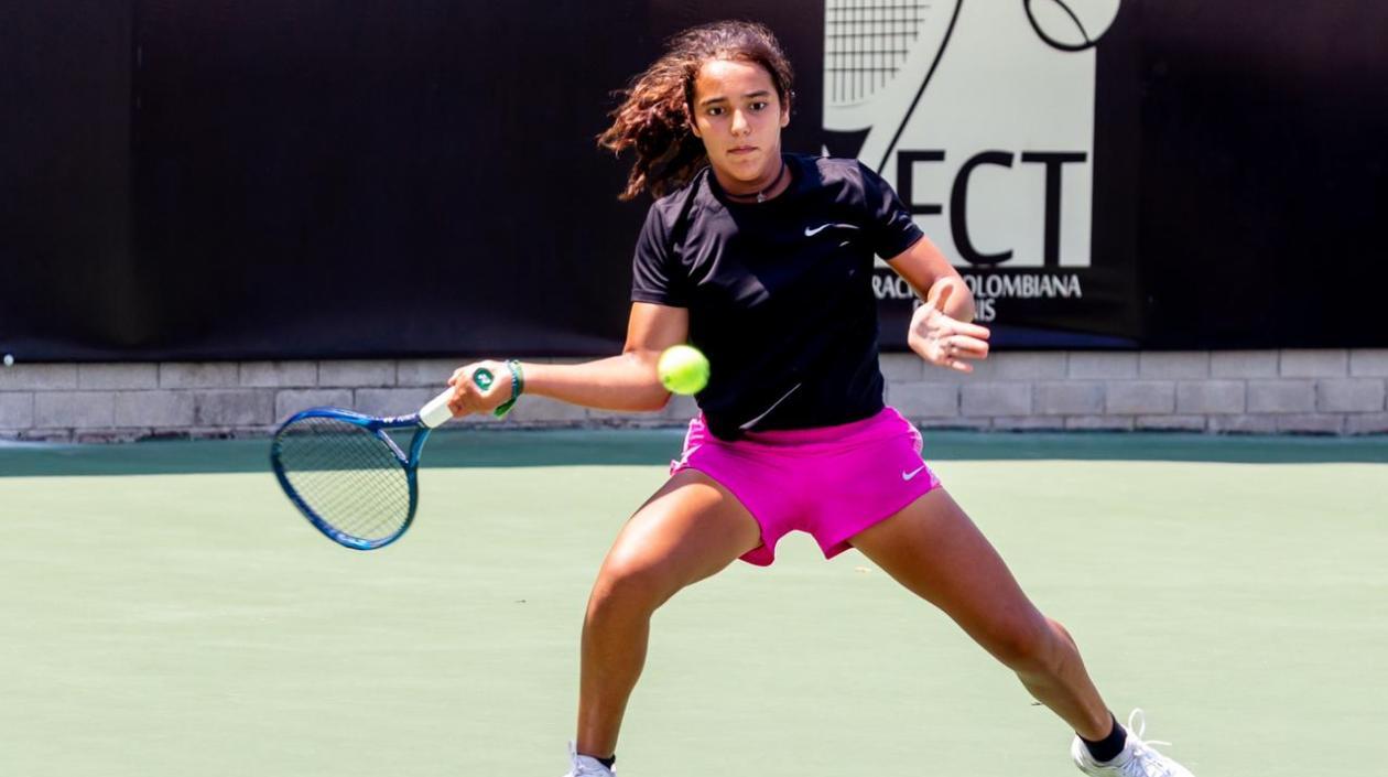 Gabriela Rondón, jugadora colombiana. 