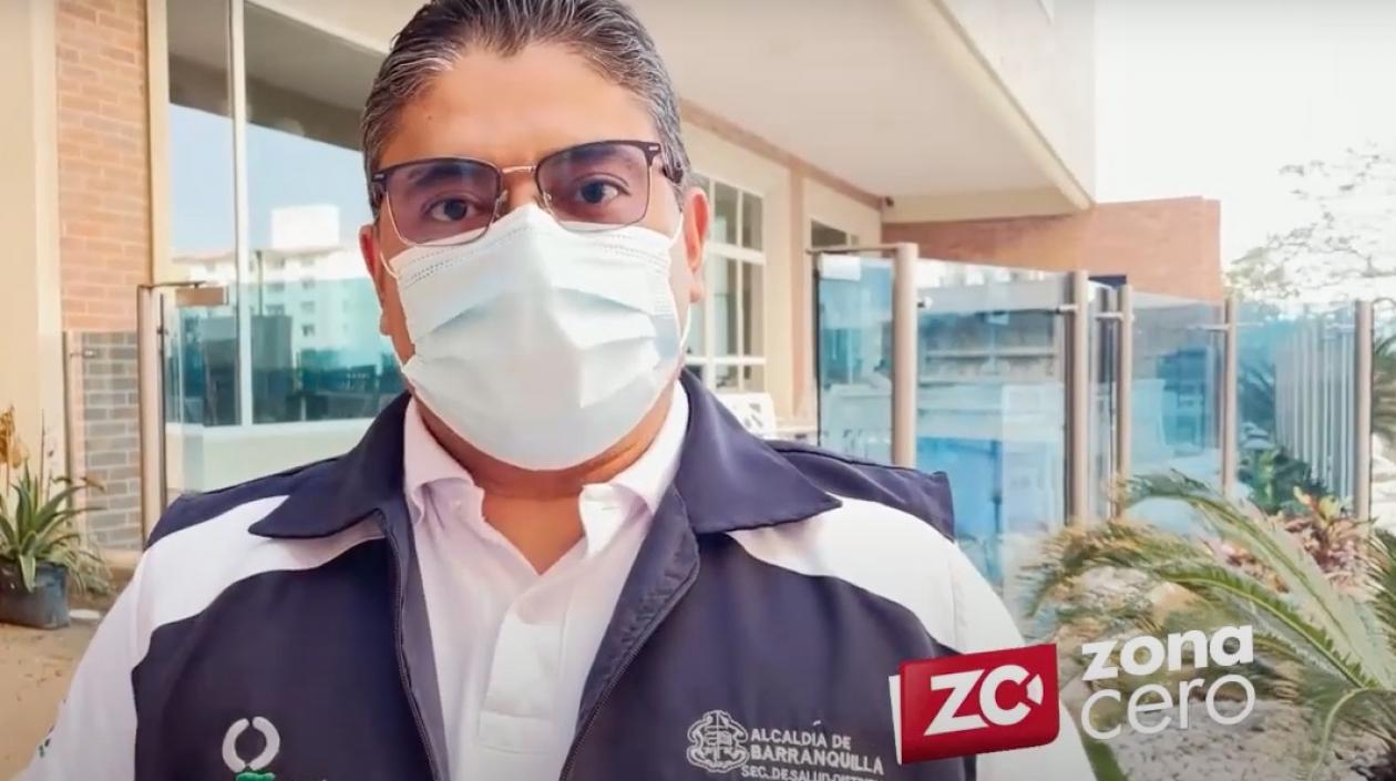 Humberto Mendoza, Secretario de Salud.