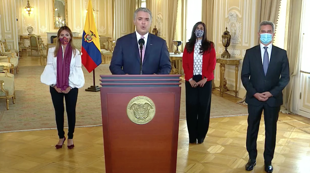 El Presidente de la República, Iván Duque.