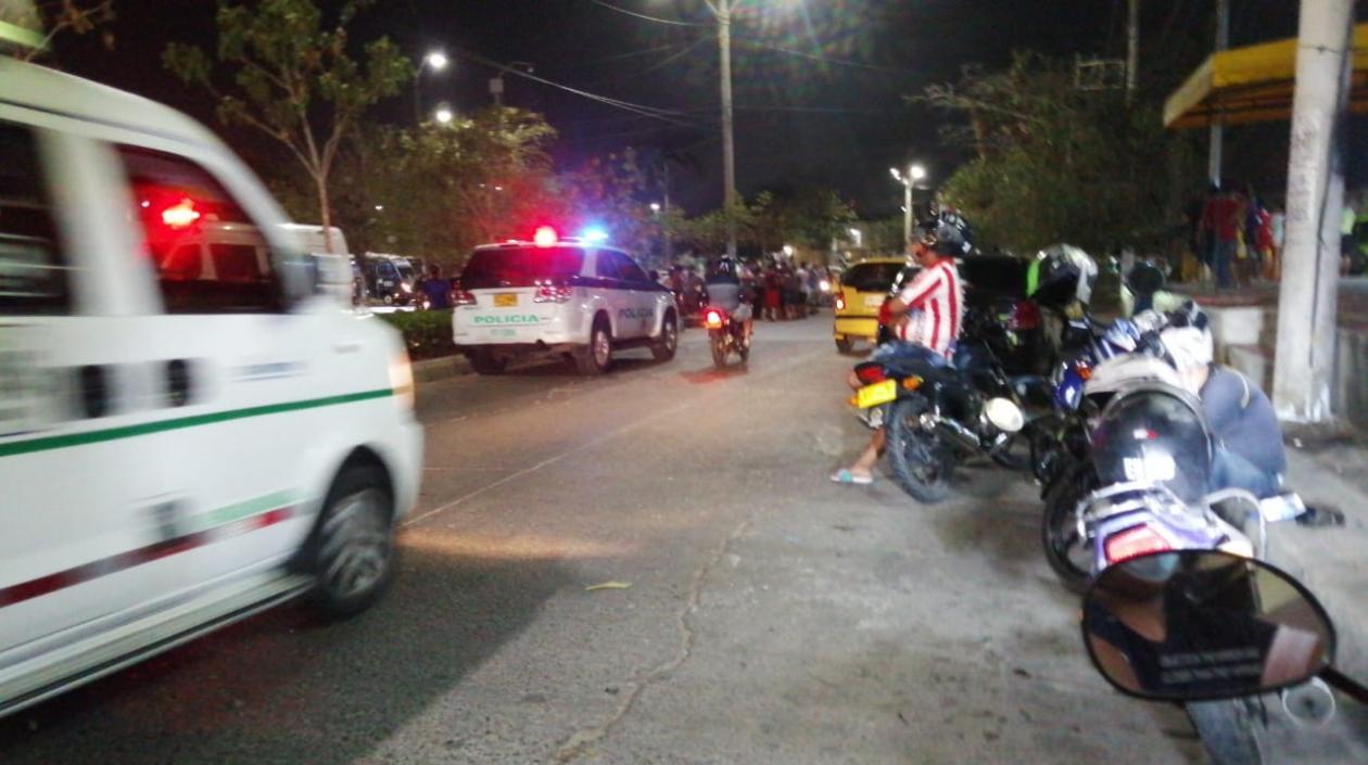 Lugar donde ocurrió el crimen.