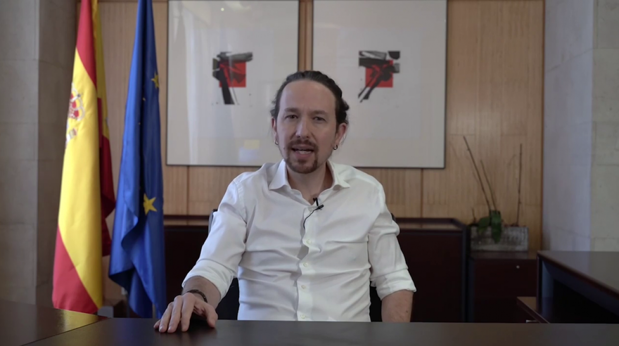 Pablo Iglesias hasta hoy fue vicepresidente del gobierno de España.