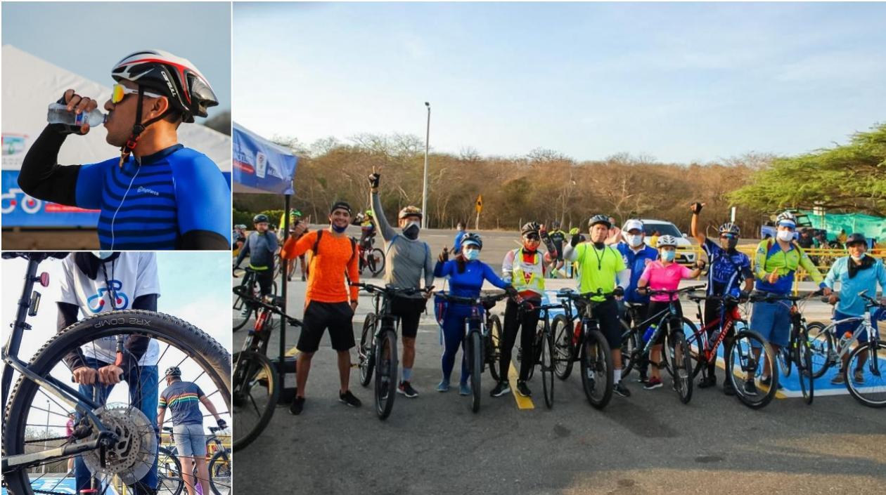 Los Puntos seguros para ciclistas son una estrategia para brindar acompañamiento y atención necesaria.