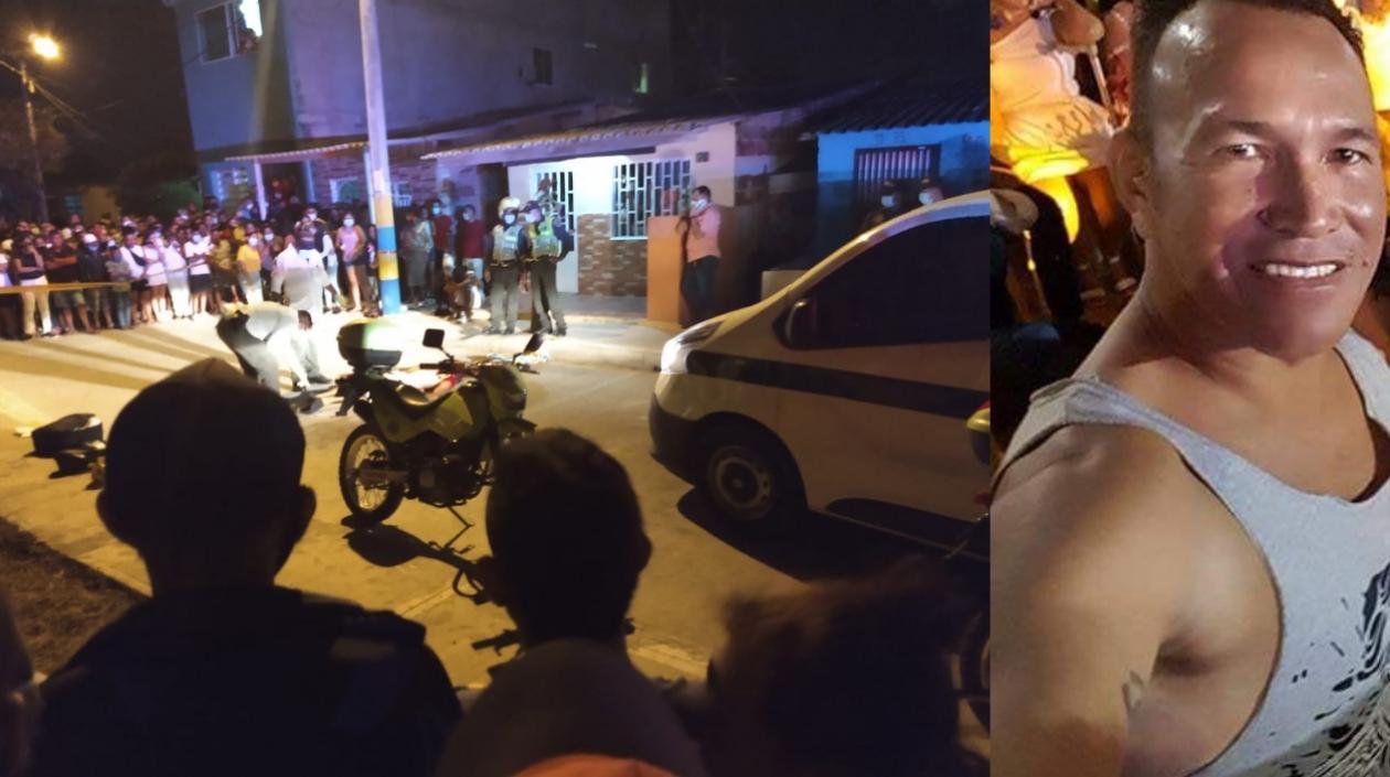 Ismael Sanjuan Sanjuan murió en el mismo lugar de los hechos. 