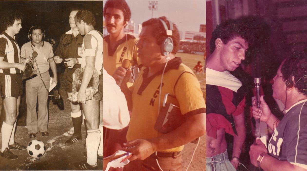 Cheo Feliciano en diversas actividades radiales. 