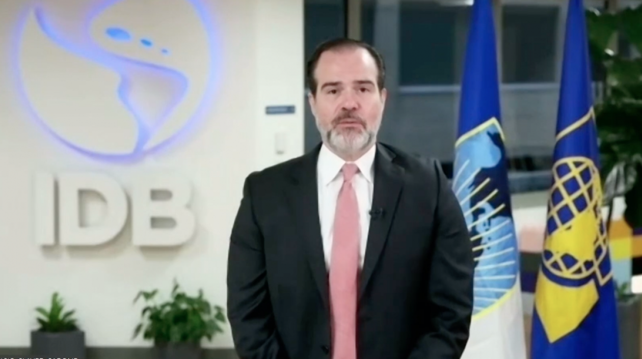 El presidente del BID, Mauricio Claver-Carone.