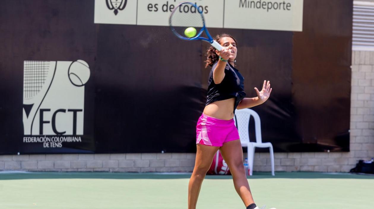 Gabriela Rondón, jugadora colombiana. 