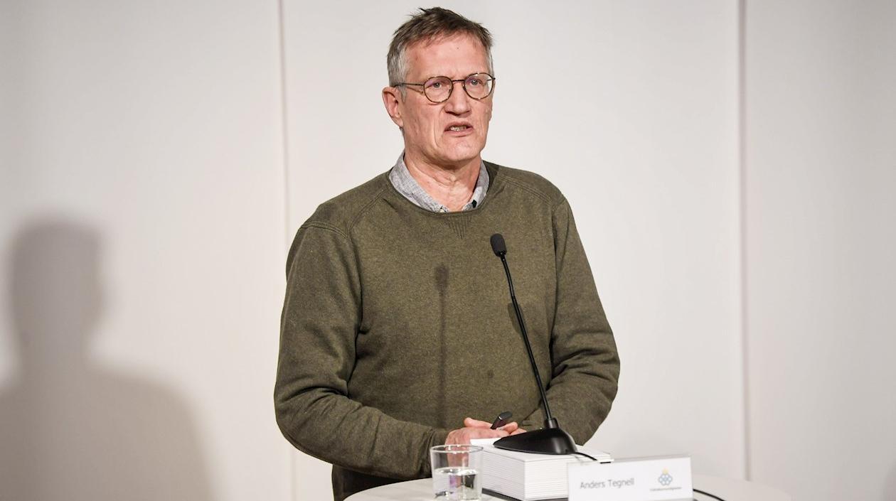 Jefe de la Agencia de Salud Pública, Anders Tegnell.