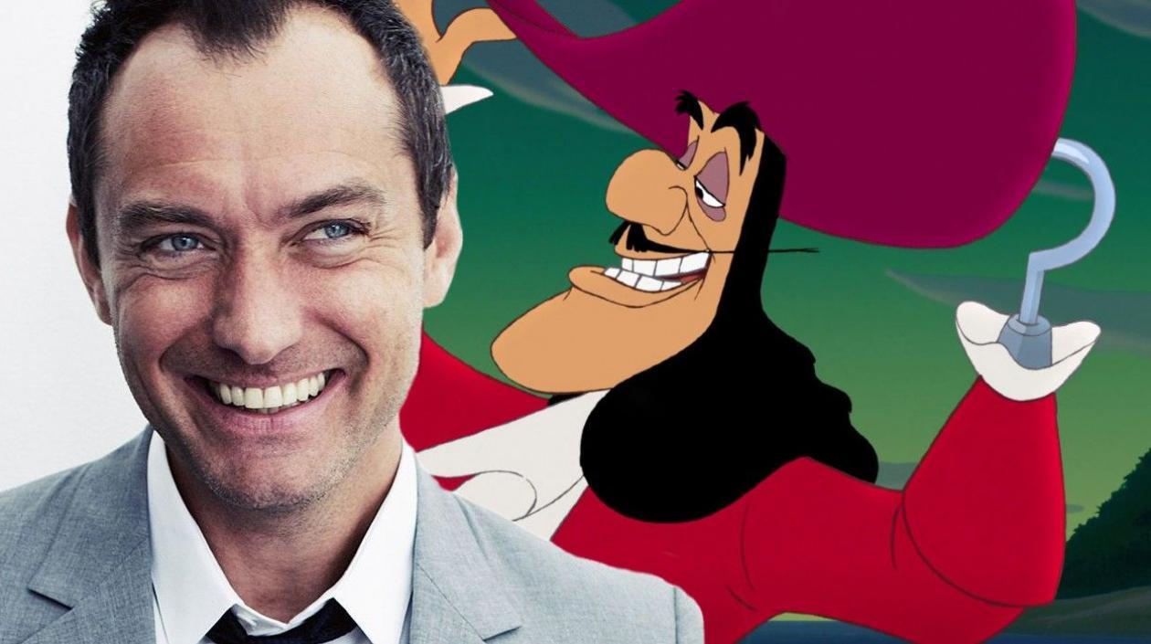 Jude Law será el capitán Hook.