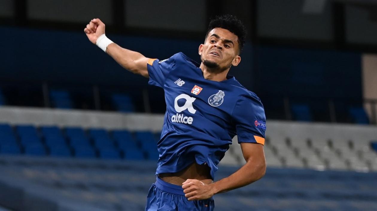 Luis Díaz, jugador del Porto. 