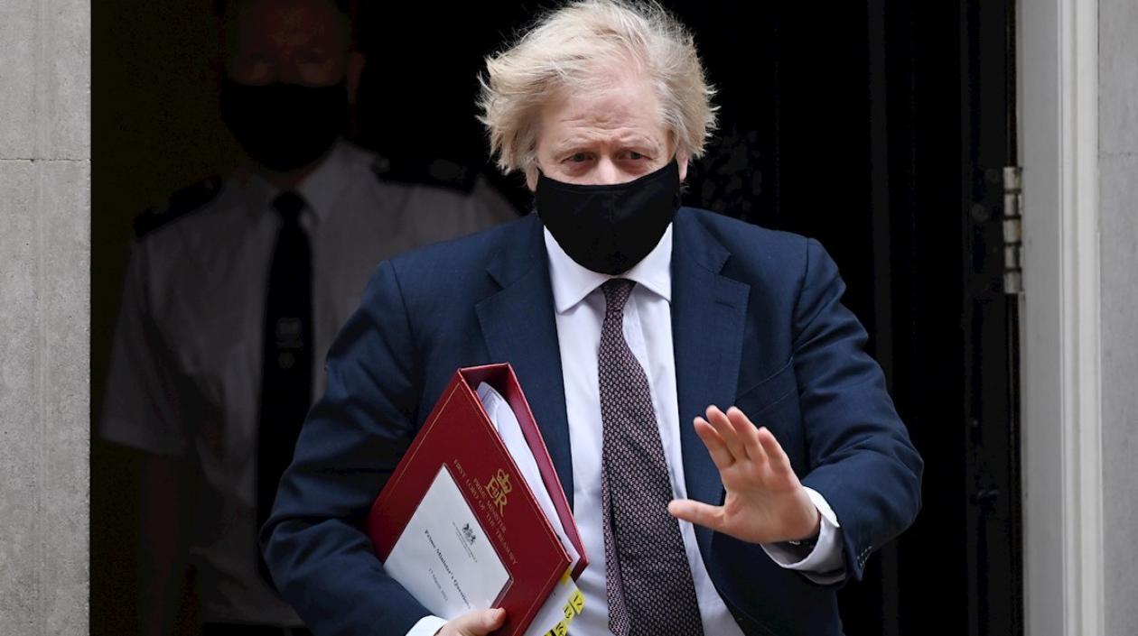 Boris Johnson, primer ministro del Reino Unido.