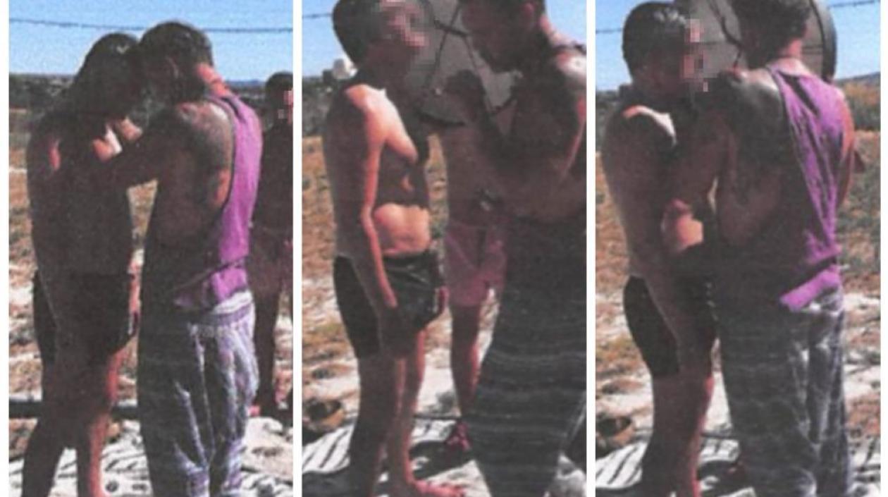 Imágenes del momento del ritual en 2019.