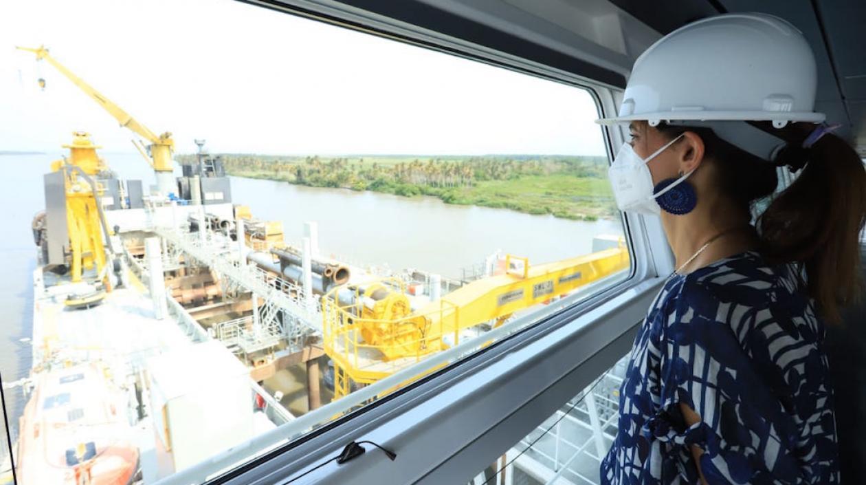 Ángela María Orozco, Ministra de Transporte.