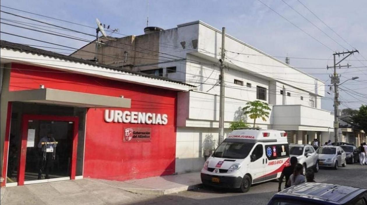 Rafael Antonio Cabrera Gutiérrez es atendido en el Hospital Juan Domínguez Romero. 