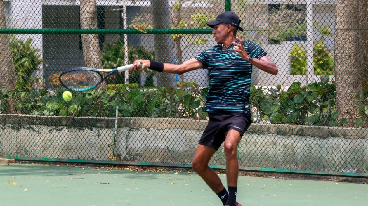 Johan Rodríguez, tenista colombiano. 