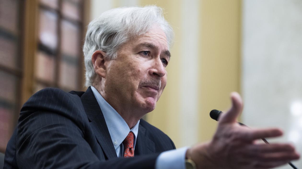 William Burns en el Capitolio, en Washington (EE.UU).