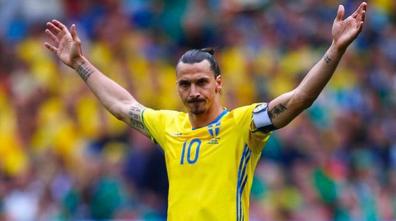 El delantero del Milan, Zlatan Ibrahimovic.