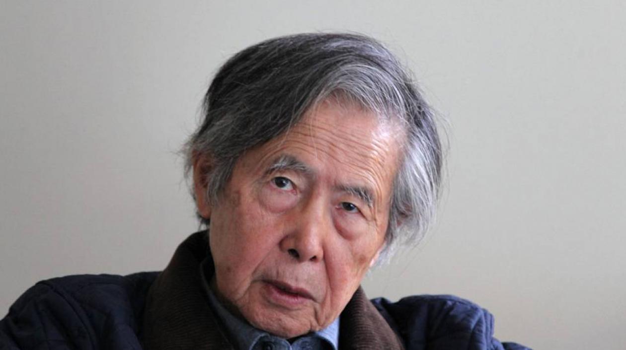 Alberto Fujimori, expresidente de Perú.