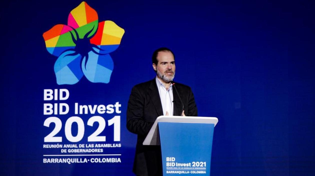 El presidente del BID, Mauricio Claver-Carone