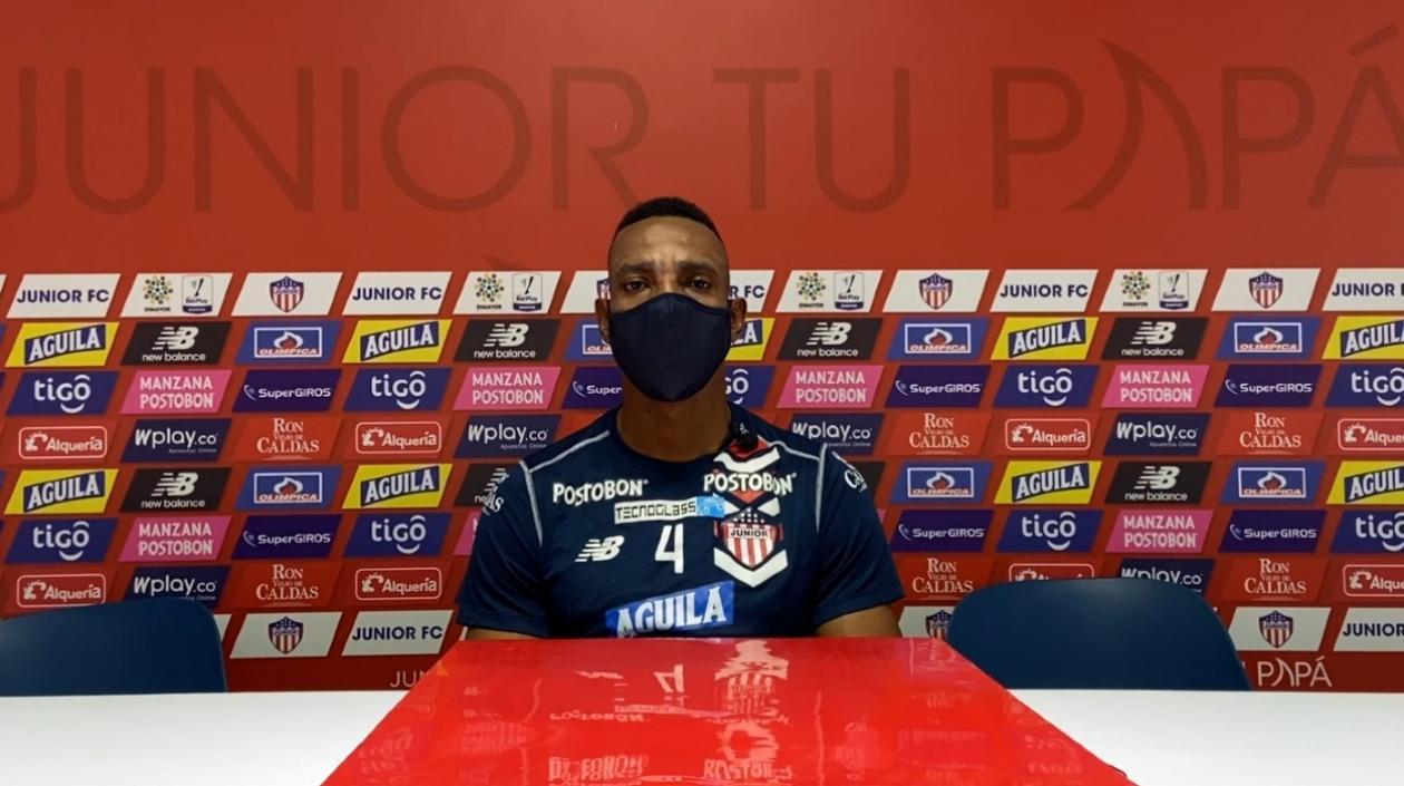 Luis Amaranto Perea, entrenador de Junior. 