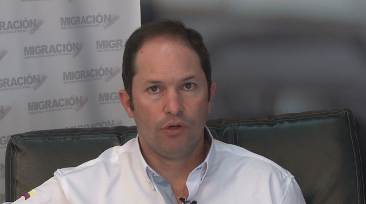 Juan Francisco Espinosa, director de Migración Colombia.
