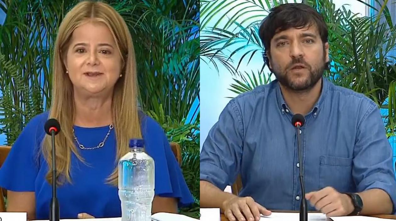 Elsa Noguera y Jaime Pumarejo