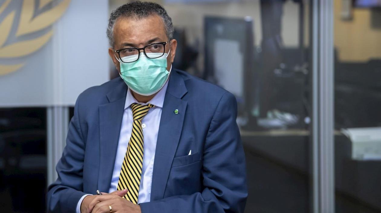 El director general de la OMS, Tedros Adhanom Ghebreyesus.