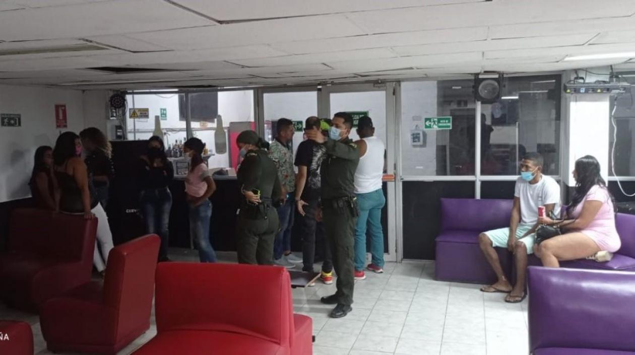 Burdel de Santa Marta.