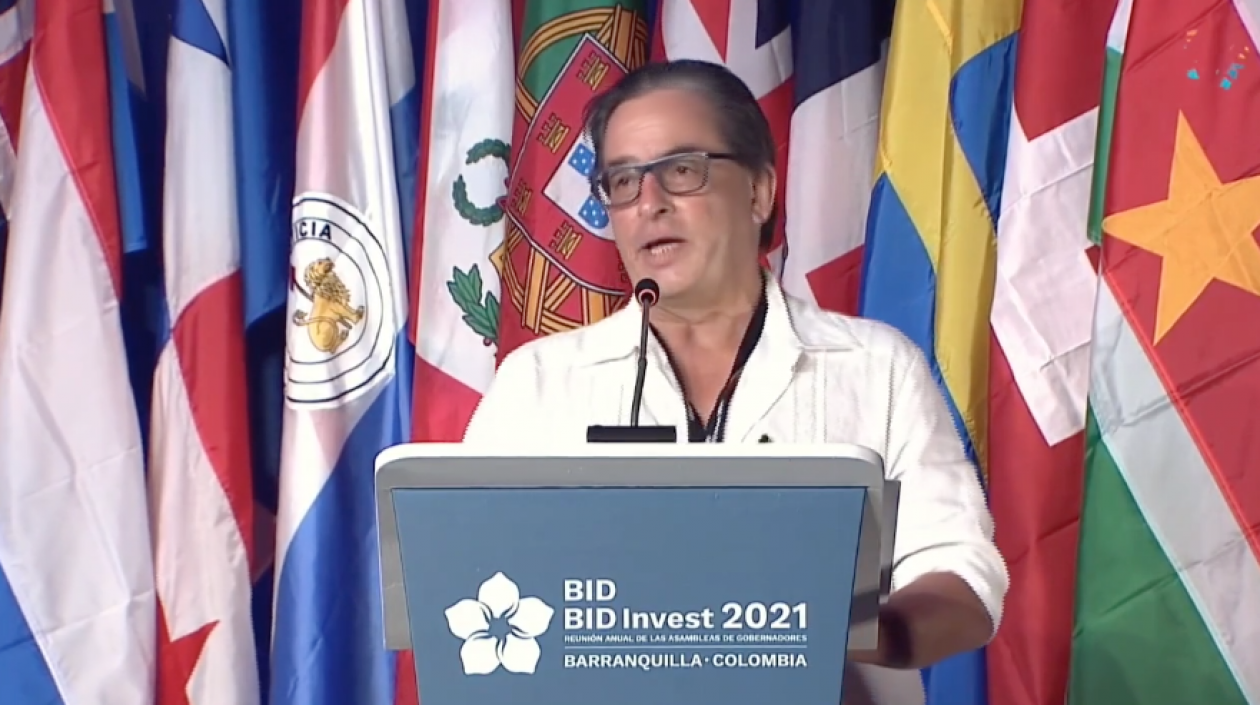 El Ministro de Hacienda, Alberto Carrasquilla.