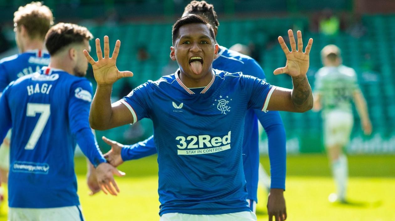Alfredo Morelos, jugador colombiano.