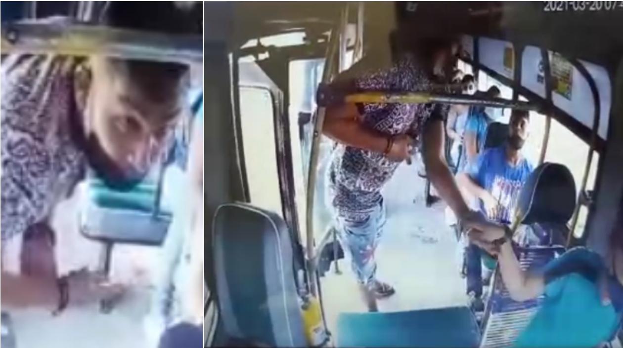 El hombre atracó al conductor y a pasajeros del bus de Zoológico, el sábado por la mañana.