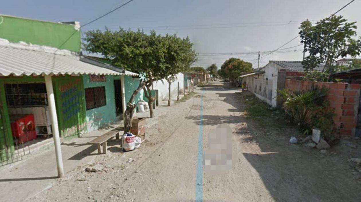 Los Ángeles II, zona donde ocurrieron los hechos.