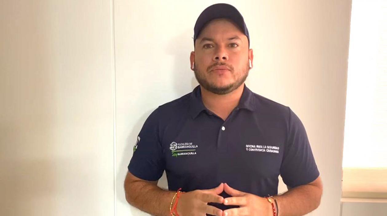 Nelson Patrón, Jefe de la Oficina de Seguridad y Convivencia Ciudadana.