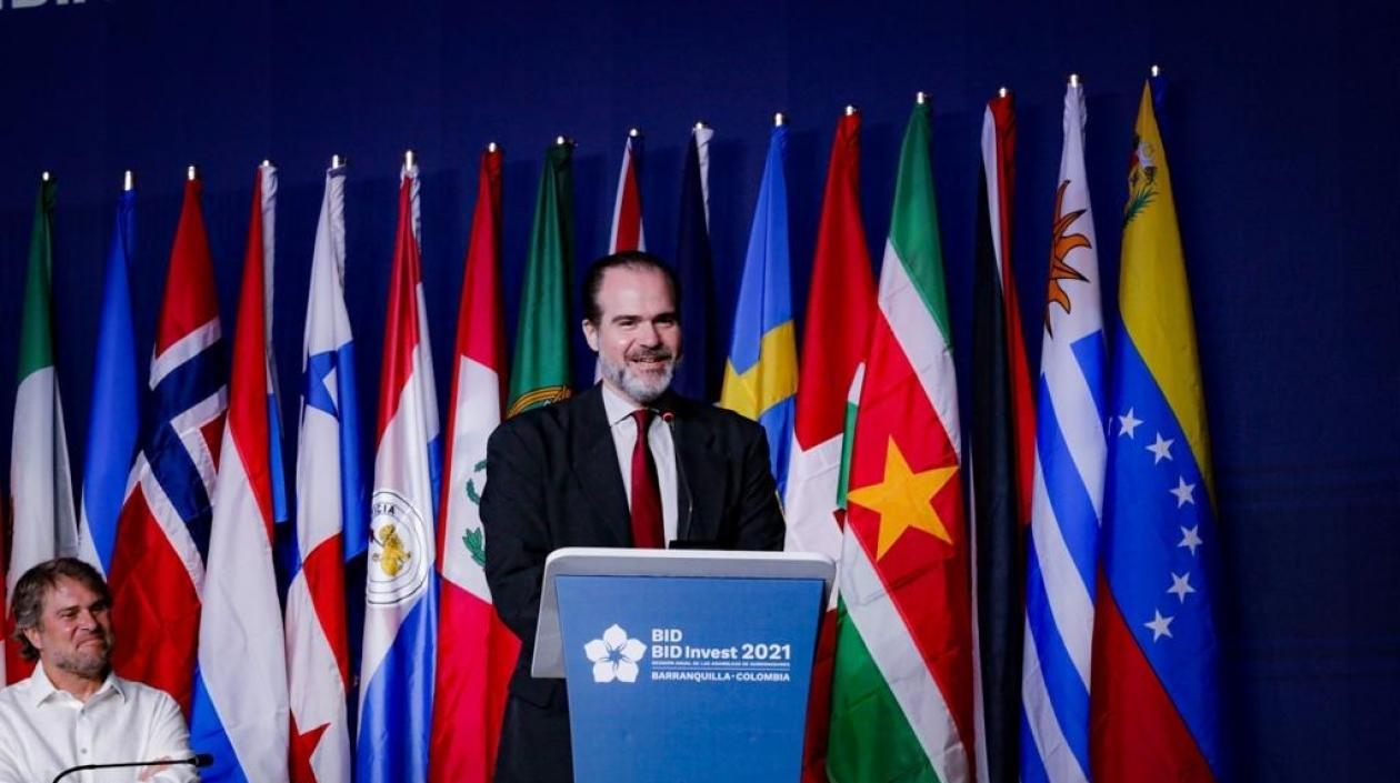 El presidente del BID, Mauricio Claver-Carone.