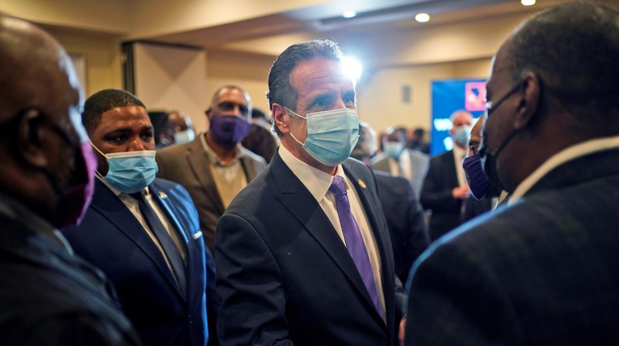 Andrew Cuomo, gobernador del estado de New York.