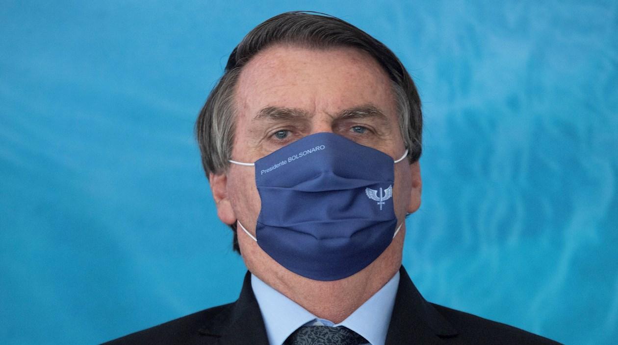 El presidente brasileño, Jair Bolsonaro.
