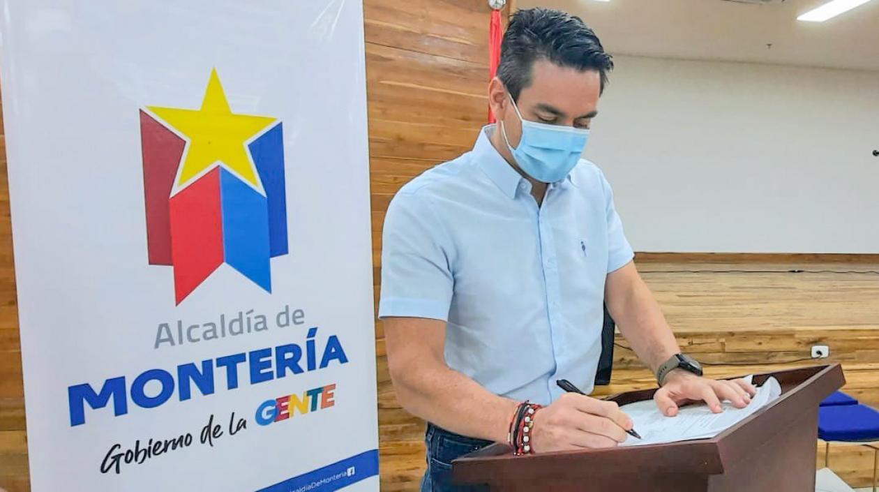 Carlos Ordosgoitia, Alcalde de Montería.