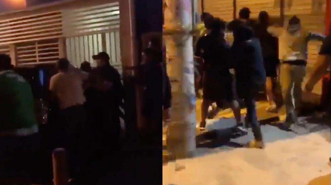 Imágenes del suceso.